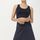 hessnatur Loungewear Sport-Skirt aus Bio-Baumwolle - blau - Größe 36