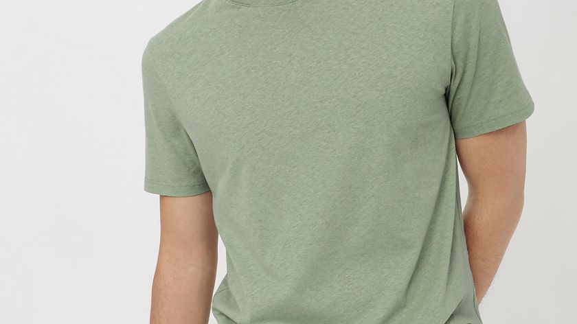hessnatur Herren T-Shirt aus Bio-Baumwolle mit Hanf - grün - Größe 56