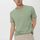 hessnatur Herren T-Shirt aus Bio-Baumwolle mit Hanf - grün - Größe 56