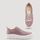 hessnatur Damen Leinen Sneaker - rosa - Größe 37