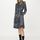 hessnatur Damen WUNDERKIND X HESSNATUR Paisley-Kleid aus LENZING™ ECOVERO™​ - blau - Größe 36