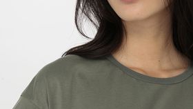hessnatur Damen Shirt Relaxed aus Bio-Baumwolle - grün - Größe 48