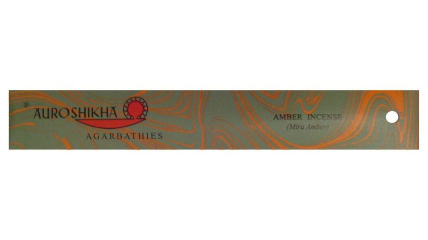 Auroshikha Räucherstäbchen "Amber" (Mira Amber)