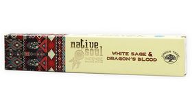 Green Tree Native Soul Incense "White Sage & Dragons Blood" 15gr.
