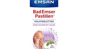Emsan - Bad Emser Salbei Pastillen ohne Zucker