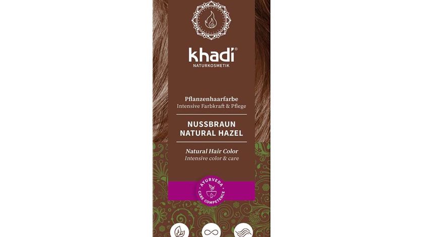 Khadi nussbraun für einen intensiven Braunton