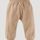 hessnatur Baby Fleece-Hose aus Bio-Baumwolle - beige - Größe 74/80