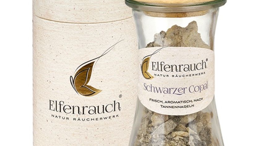 Schwarzer Copal Räucherwerk Elfenrauch