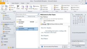 Receive Messages in Outlook 2010