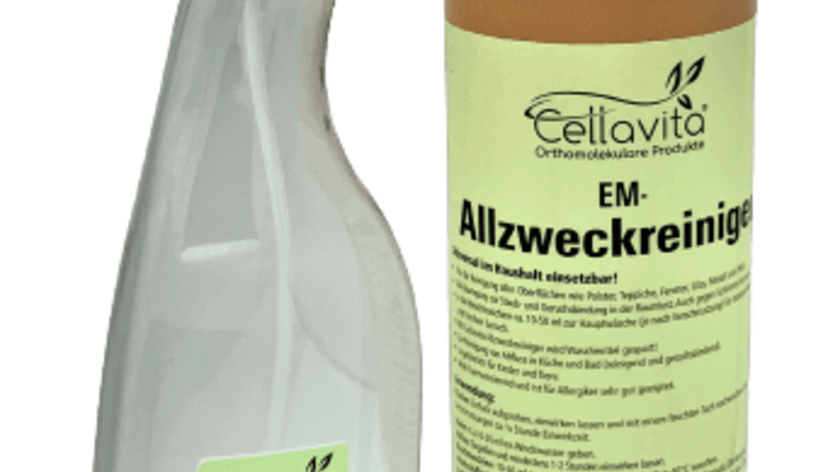 Cella-Terra Effektive Mikroorganismen - Allzweckreiniger SET