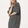 hessnatur Damen Strickkleid aus Bio-Schurwolle - grau - Größe XS