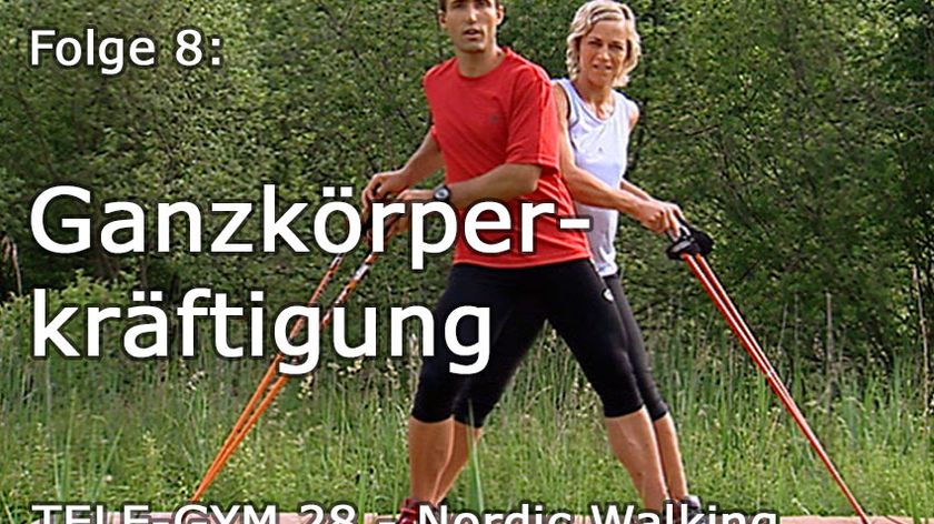 TELE-GYM 28 Nordic Walking Folge 8 Ganzkörperkräftigung VOD