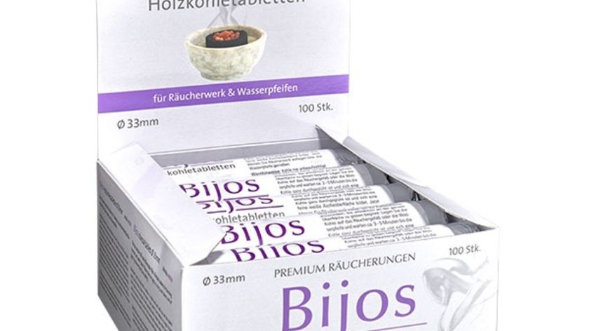100x Schnellzünder Holzkohletabletten Räucherkohle