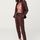 hessnatur Loungewear Sweathose aus Bio-Baumwolle - rot - Größe 34