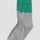 hessnatur Feinstricksocke aus Bio-Baumwolle - grün - Größe 40/41