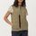 hessnatur Damen-Outdoor Softfleece Weste aus Bio-Baumwolle - beige - Größe 36
