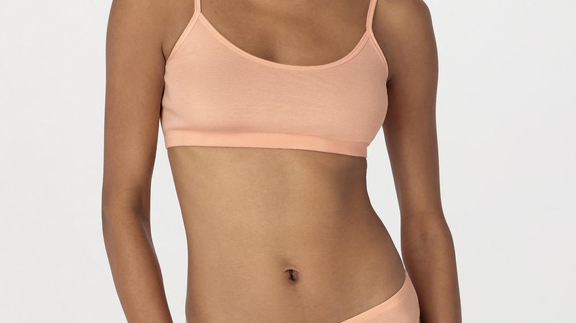 hessnatur Damen Slip Regular Cut im 2er-Pack PURE NATURE aus Bio-Baumwolle - orange - Größe 38
