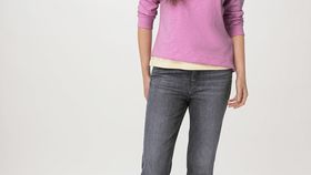 hessnatur Damen Slub Shirt Regular aus Bio-Baumwolle - rosa - Größe 48