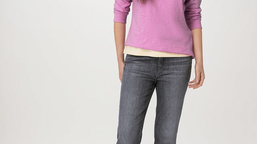 hessnatur Damen Slub Shirt Regular aus Bio-Baumwolle - rosa - Größe 48