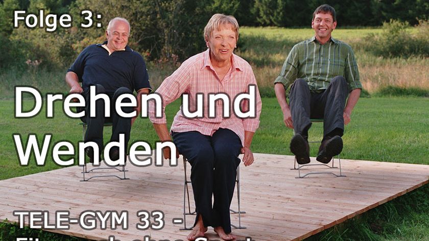 TELE-GYM 33 Fit auch ohne Sport Folge 3 Drehen und Wenden VOD