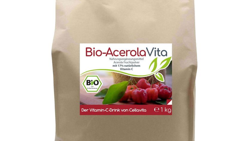 Acerola Vita (Der Vitamin-C-Drink) 1000g Pulver (22 Monatsvorrat) Vorratsbeutel