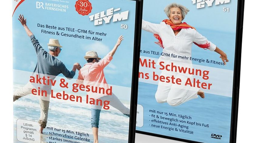 TELE-GYM 50 + 51 aktiv &amp; gesund DVD 2er-Package