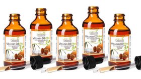 Vitamin D3 Vita 5x 50ml (1 Tropfen = 1.000 IE) hochdosiert Vorteilspaket
