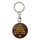Schlüsselanhänger "Gayatri Mantra" Coconut lackiert 3,5cm
