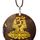 Halskette "Om Namaste" Coconut gold lackiert 5cm