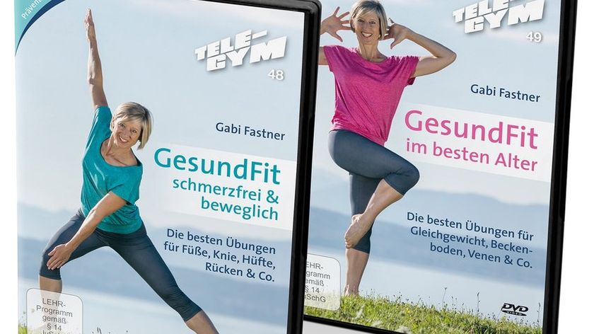 TELE-GYM GesundFit mit Gabi Fastner DVD 2-er Package