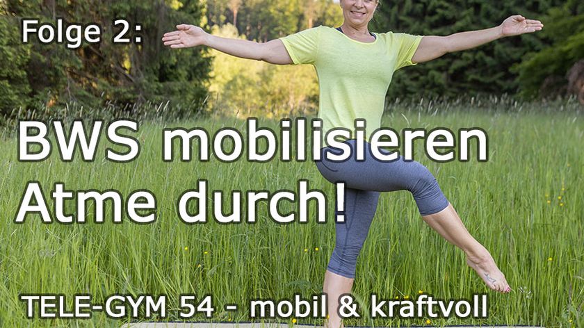 TELE-GYM 54 mobil &amp; kraftvoll Folge 2 BWS mobilisieren - Atme durch! VOD