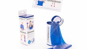 TheraBand Übungsband 2,50 m Farbe: blau = extra stark