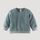 hessnatur Baby Wollfrottee-Shirt aus Bio-Merinowolle - grün - Größe 62/68