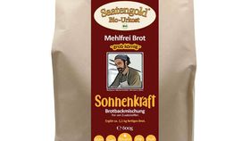Mehlfreibrot Sonnenkraft -grob k?rnig- Bio Brotbackmischung 600g