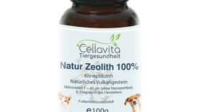 Zeolith - 100g für Hunde & Katzen im Glas