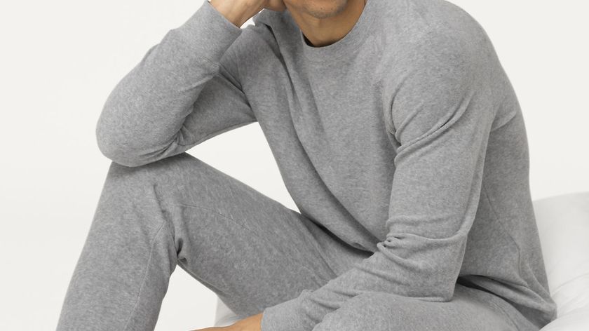 hessnatur Herren Frottee-Pyjamahose - grau - Größe 48