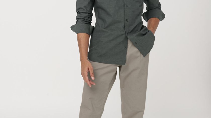hessnatur Herren Hemd Regular Fit aus Bio-Baumwolle mit Hanf und Yak - grün - Größe L (43/44)