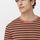 hessnatur Herren Ringel-Shirt aus Bio-Baumwolle mit Hanf - braun - Größe 50