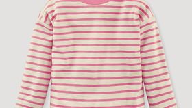 hessnatur Kinder Leichtes Sweatshirt Relaxed aus Bio-Baumwolle - lila - Größe 134/140
