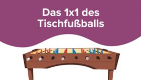 Das 1x1 des Tischfußballs