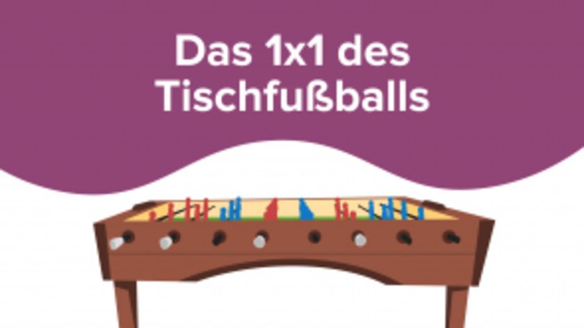 Das 1x1 des Tischfußballs