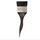 Ergonomischer Holz-Färbepinsel für Pflanzenhaarfarbe 60mm Holz/Edelstahl, schwarze Wildschweinborste