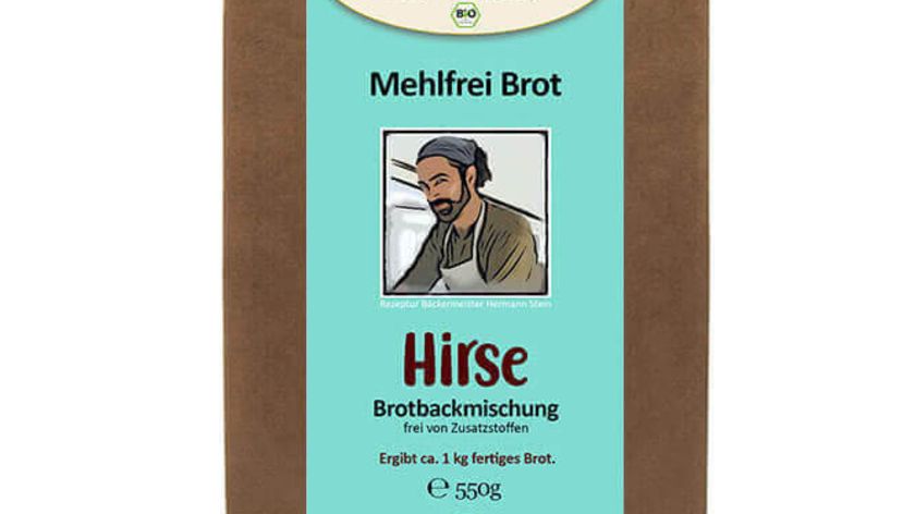Mehlfreibrot Hirse - Bio Brotbackmischung 550g