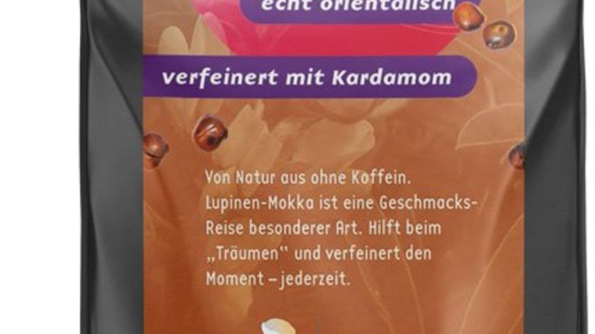Mokka -  Bio-Lupinenkaffee verfeinert mit Kardamom