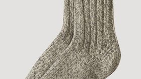 hessnatur Unisex Stricksocken aus Bio-Merinowolle - natur - Größe 36/37