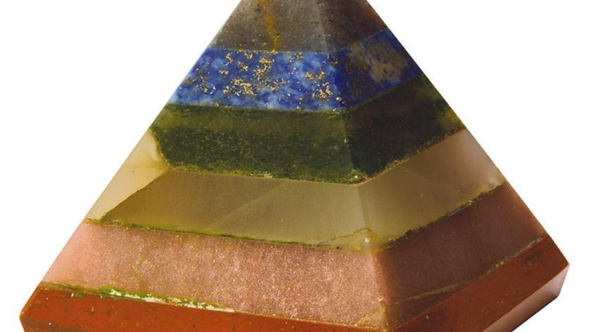 Chakrapyramide 4x4cm