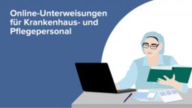 Online-Unterweisungen für Krankenhaus- und Pflegepersonal