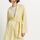 hessnatur Damen Vichy-Kimono aus Bio-Baumwolle - gelb - Größe 48