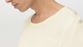 hessnatur Herren T-Shirt aus Bio-Baumwolle, 2er-Pack - natur - Größe 8