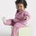 hessnatur Baby Softfleece Overall Regular aus Bio-Baumwolle - lila - Größe 62/68